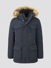 Winter jacket with hood - Men - Sky Captain Blue Winter jacket with hood - Men - Sky Captain Blue - 7 - TOM TAILOR