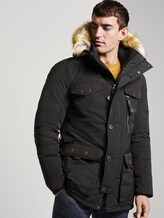 Winter jacket with hood - Men - Black Winter jacket with hood - Men - Black - 5 - TOM TAILOR