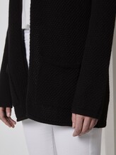 strukturierte Strickjacke - Frauen - Deep Black strukturierte Strickjacke - Frauen - Deep Black - 10 - TOM TAILOR
