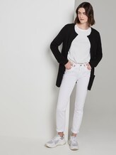 strukturierte Strickjacke - Frauen - Deep Black strukturierte Strickjacke - Frauen - Deep Black - 3 - TOM TAILOR