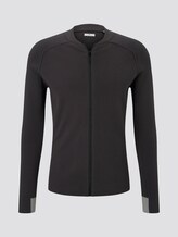 moderne College-Strickjacke - Männer - Dark Greyish Black moderne College-Strickjacke - Männer - Dark Greyish Black - 7 - TOM TAILOR