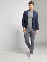 Strickpullover in Melange-Optik - Männer - Light Soft Grey Melange Strickpullover in Melange-Optik - Männer - Light Soft Grey Melange - 3 - TOM TAILOR