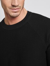 strukturierter Strickpullover - Männer - Dark Greyish Black strukturierter Strickpullover - Männer - Dark Greyish Black - 9 - TOM TAILOR