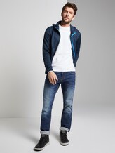 strukturierter Strickpullover - Männer - White strukturierter Strickpullover - Männer - White - 3 - TOM TAILOR