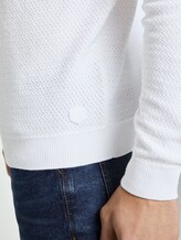 strukturierter Strickpullover - Männer - White strukturierter Strickpullover - Männer - White - 9 - TOM TAILOR