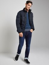 Strickpullover in Melange-Optik - Männer - after dark blue Strickpullover in Melange-Optik - Männer - after dark blue - 3 - TOM TAILOR