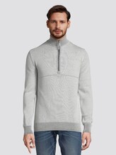 Strickpullover in Melange-Optik - Männer - vanilla white Strickpullover in Melange-Optik - Männer - vanilla white - 1 - TOM TAILOR