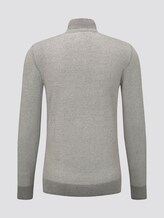Strickpullover in Melange-Optik - Männer - vanilla white Strickpullover in Melange-Optik - Männer - vanilla white - 8 - TOM TAILOR