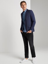 Hemd mit Allover-Print - Männer - blue lined shape design Hemd mit Allover-Print - Männer - blue lined shape design - 3 - TOM TAILOR