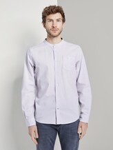 Hemd mit Brusttasche - Männer - light grey chambray Hemd mit Brusttasche - Männer - light grey chambray - 1 - TOM TAILOR