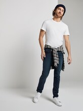 Troy Slim Jeans - Männer - dark stone blue black denim Troy Slim Jeans - Männer - dark stone blue black denim - 3 - TOM TAILOR