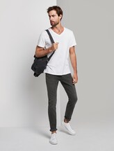 Troy Slim Jeans - Männer - clean dark stone grey denim Troy Slim Jeans - Männer - clean dark stone grey denim - 3 - TOM TAILOR