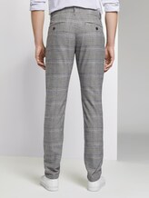 Travis Slim Chino Hose - Männer - grey glencheck Travis Slim Chino Hose - Männer - grey glencheck - 2 - TOM TAILOR
