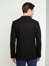 structured jacket - Men - Black structured jacket - Men - Black - 2 - TOM TAILOR