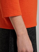 Jacquard-Pullover mit Stehkragen - Frauen - knockout orange Jacquard-Pullover mit Stehkragen - Frauen - knockout orange - 10 - TOM TAILOR