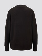 Pullover mit Punkten - Frauen - Deep Black Pullover mit Punkten - Frauen - Deep Black - 8 - TOM TAILOR