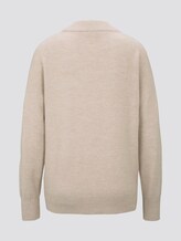 Jumper with wool - Women - sicilian-blue Jumper with wool - Women - sicilian-blue - 8 - TOM TAILOR