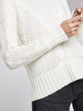 Strukturiertes Sweatshirt - Frauen - Whisper White Strukturiertes Sweatshirt - Frauen - Whisper White - 9 - TOM TAILOR