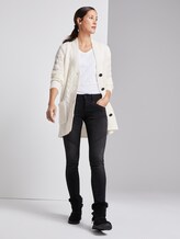 Strukturierter Cardigan - Frauen - Whisper White Strukturierter Cardigan - Frauen - Whisper White - 3 - TOM TAILOR