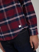Flanelhemd - Männer - burgund navy check Flanelhemd - Männer - burgund navy check - 10 - TOM TAILOR Denim