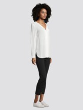 Crepe-Bluse - Frauen - Whisper White Crepe-Bluse - Frauen - Whisper White - 3 - TOM TAILOR