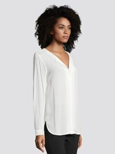 Crepe-Bluse - Frauen - Whisper White Crepe-Bluse - Frauen - Whisper White - 5 - TOM TAILOR