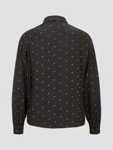 Bluse - Frauen - black orange dot print Bluse - Frauen - black orange dot print - 8 - TOM TAILOR