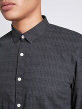 Hemd mit Allover-Print - Männer - navy white stripe print Hemd mit Allover-Print - Männer - navy white stripe print - 9 - TOM TAILOR Denim