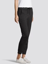 Jogginghose mit Glitzerfäden - Frauen - black dotted fabric Jogginghose mit Glitzerfäden - Frauen - black dotted fabric - 5 - TOM TAILOR