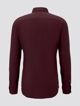 Hemd in Melange-Optik - Männer - burgundy melangy look Hemd in Melange-Optik - Männer - burgundy melangy look - 8 - TOM TAILOR