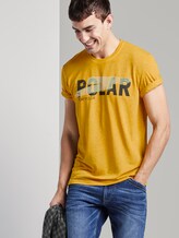 T-Shirt im Used-Look - Männer - golden nugget T-Shirt im Used-Look - Männer - golden nugget - 5 - TOM TAILOR