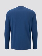 schlichtes Langarmshirt - Männer - after dark blue schlichtes Langarmshirt - Männer - after dark blue - 8 - TOM TAILOR