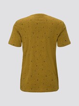 T-Shirt mit Allover-Print - Männer - yellow mini cube design T-Shirt mit Allover-Print - Männer - yellow mini cube design - 8 - TOM TAILOR