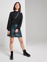 Strickpullover mit Ajour-Struktur - Frauen - Deep Black Strickpullover mit Ajour-Struktur - Frauen - Deep Black - 3 - TOM TAILOR Denim