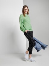 Strickpullover mit Ajour-Struktur - Frauen - soft basil green Strickpullover mit Ajour-Struktur - Frauen - soft basil green - 3 - TOM TAILOR Denim