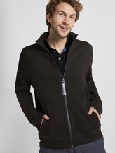 Jacket with stand-up collar - Men - Dark Greyish Black Jacket with stand-up collar - Men - Dark Greyish Black - 5 - TOM TAILOR