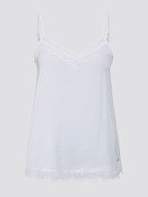 Camisole-Top mit Spitzenbesatz - Frauen - Off White Camisole-Top mit Spitzenbesatz - Frauen - Off White - 7 - TOM TAILOR Denim