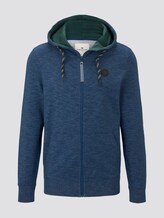 Jacket with hood - Men - blue multi grindle Jacket with hood - Men - blue multi grindle - 7 - TOM TAILOR