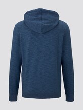 Jacket with hood - Men - blue multi grindle Jacket with hood - Men - blue multi grindle - 8 - TOM TAILOR