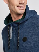 Jacket with hood - Men - blue multi grindle Jacket with hood - Men - blue multi grindle - 9 - TOM TAILOR