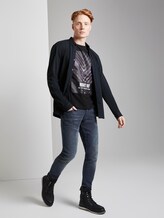 T-Shirt mit Foto-Print - Männer - Black T-Shirt mit Foto-Print - Männer - Black - 3 - TOM TAILOR Denim