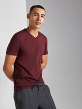 Basic T-Shirt - Men - Tawny Port Red Basic T-Shirt - Men - Tawny Port Red - 5 - TOM TAILOR Denim