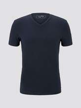 Basic T-Shirt - Men - Sky Captain Blue Basic T-Shirt - Men - Sky Captain Blue - 7 - TOM TAILOR Denim