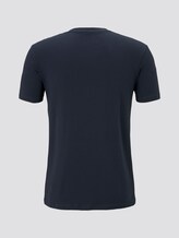 Basic T-Shirt - Men - Sky Captain Blue Basic T-Shirt - Men - Sky Captain Blue - 8 - TOM TAILOR Denim