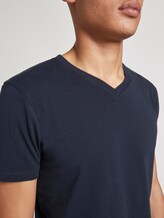 Basic T-Shirt - Men - Sky Captain Blue Basic T-Shirt - Men - Sky Captain Blue - 9 - TOM TAILOR Denim