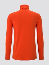 Langarmshirt mit Turtleneck - Männer - fever red Langarmshirt mit Turtleneck - Männer - fever red - 8 - TOM TAILOR Denim