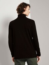 Langarmshirt mit Turtleneck - Männer - Black Langarmshirt mit Turtleneck - Männer - Black - 2 - TOM TAILOR Denim
