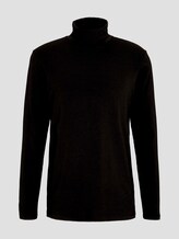 Langarmshirt mit Turtleneck - Männer - Black Langarmshirt mit Turtleneck - Männer - Black - 7 - TOM TAILOR Denim