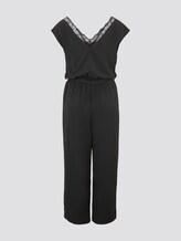 Jumpsuit mit Spitzenbesatz - Frauen - Deep Black Jumpsuit mit Spitzenbesatz - Frauen - Deep Black - 8 - TOM TAILOR Denim