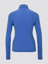Toni Garrn: Pullover in Ripp-Optik - Frauen - sicilian blue Toni Garrn: Pullover in Ripp-Optik - Frauen - sicilian blue - 8 - TOM TAILOR